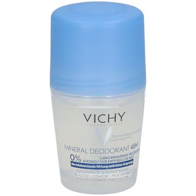 Vichy DEO Roll-on Mineral 48h ohne Aluminium 50 ml Roller