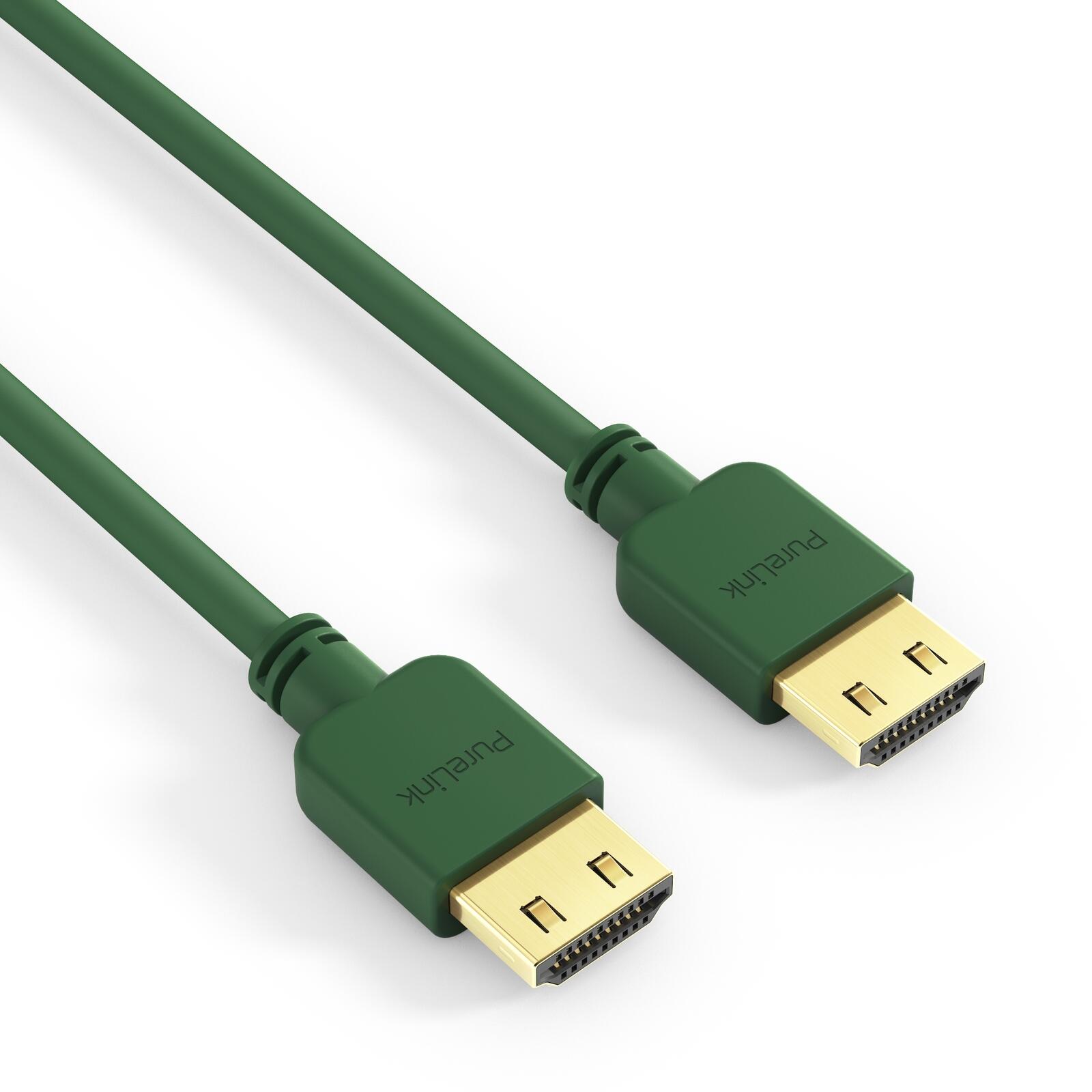 PureLink HDMI Kabel - PureInstall - Slim 1,50m - Grün PI0503-015