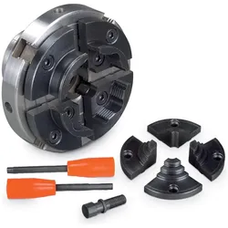Holzstar, Zubehör Maschine, wlFNI1H, 4-Backenfutter-Set 2 Ø 100 mm