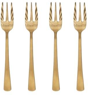Urban Nature Culture Fork Gold - Set of 4 in Gift Pack