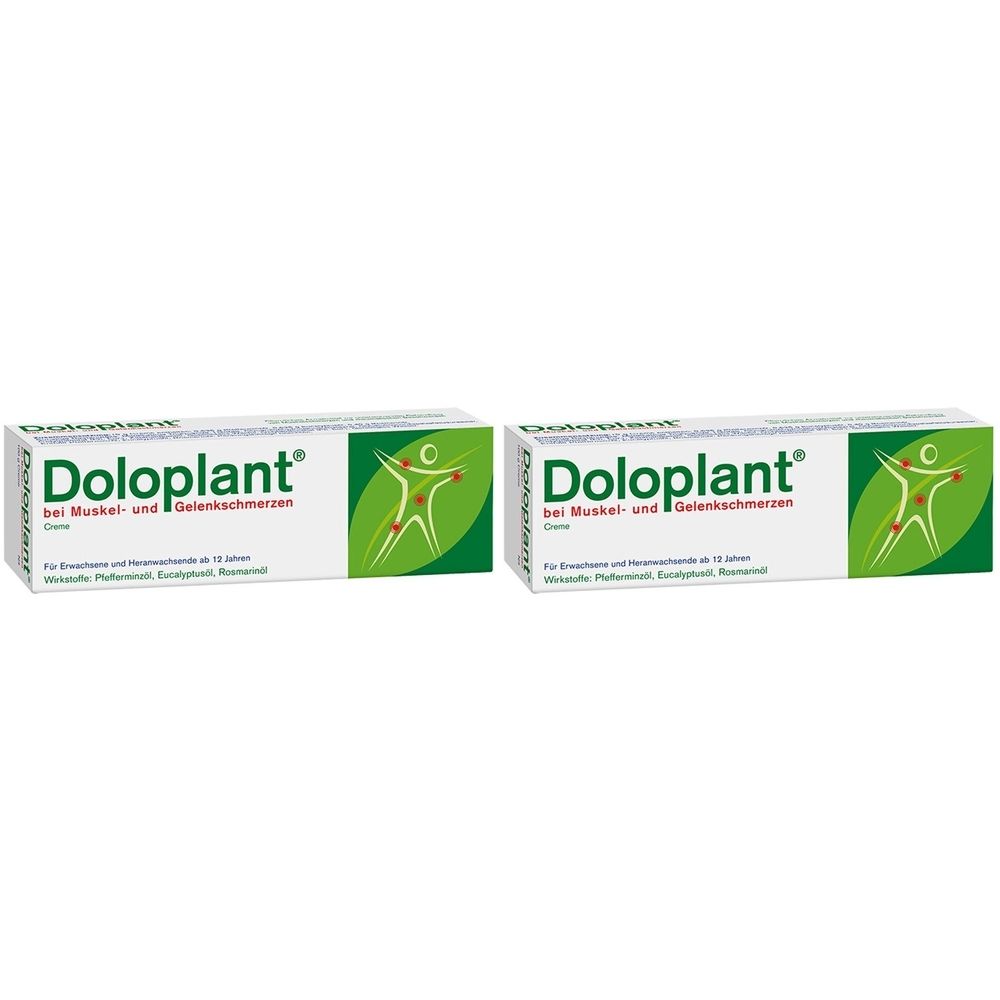 Doloplant bei Muskel- und Gelenkschmerzen Creme 2x 2x100 g