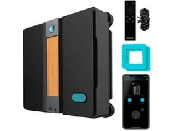 Robot lave-vitres - CECOTEC - Conga Windroid W50 Double Spray - Double spray - App & télécommande - 6300 Pa