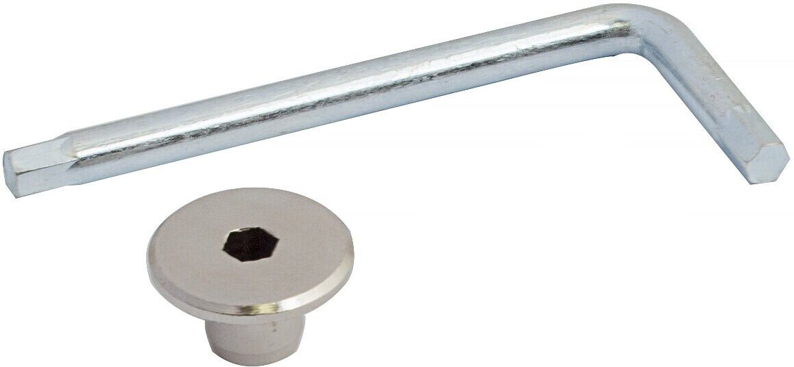 Habo Toppmutter, nickel