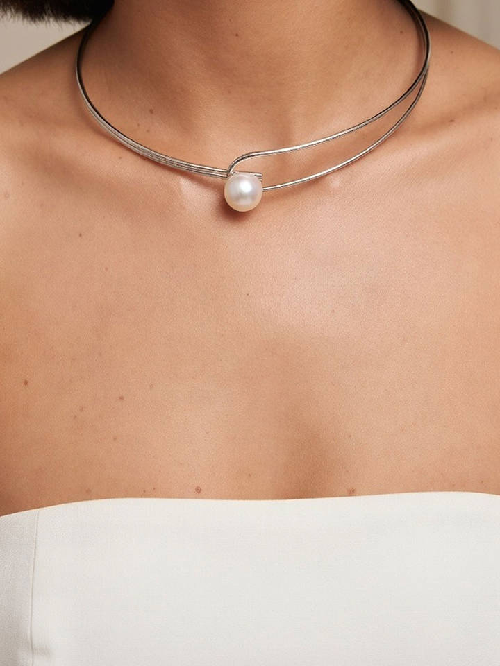 Lodie Silver Halskette mit Schmuckelement - onesize