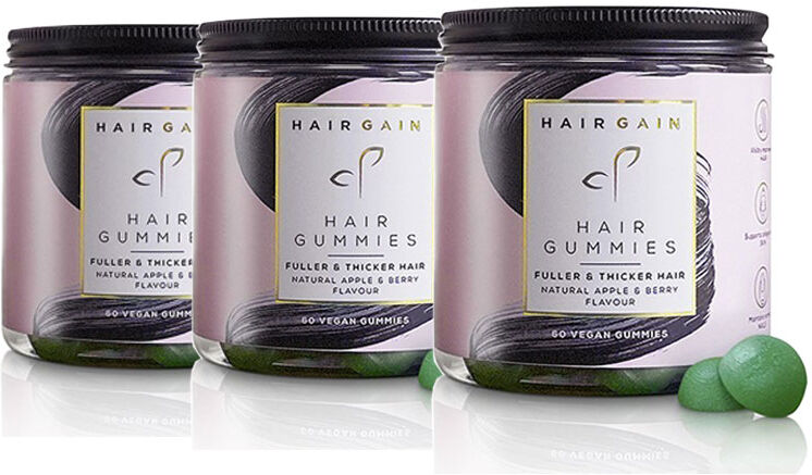 Hair Gain Gummies - 3 Pack