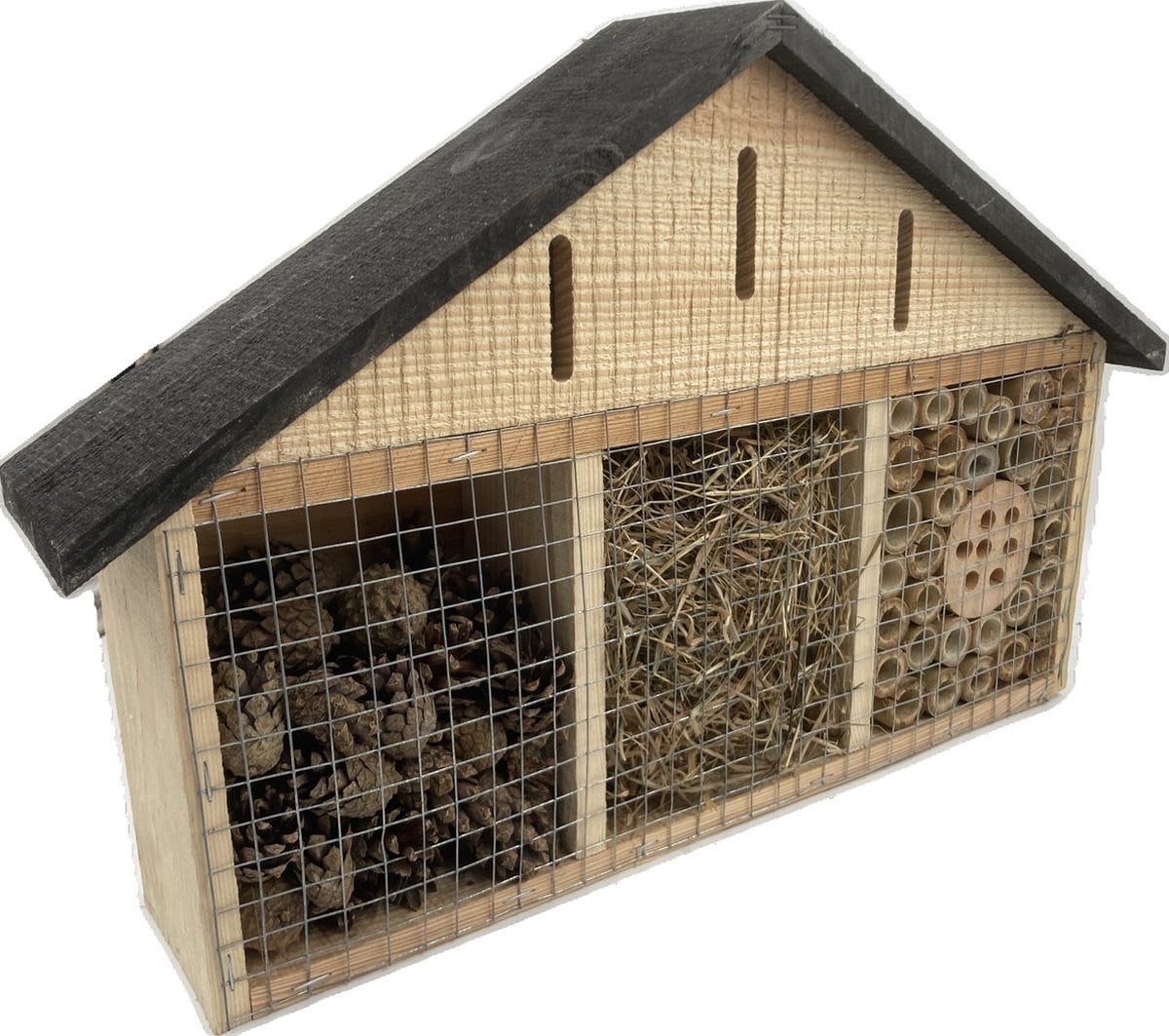 Garden Spirit Insectenhotel Bijenhotel 46 x 29 x 9 cm