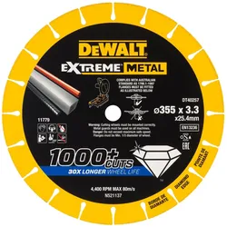 DeWalt, Sägeblatt, Diamanttrennscheibe