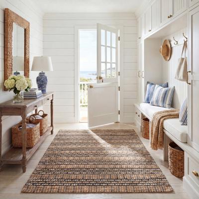 SAFAVIEH Handmade Natural Fiber Marharita Geometric Seagrass Rug
