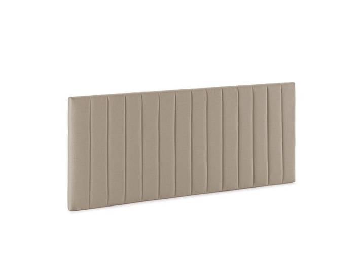 Tête de lit tapissée Eris 150x60 cm Beige
