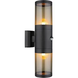Außenleuchte Xeloo Schwarz matt max. 60 Watt