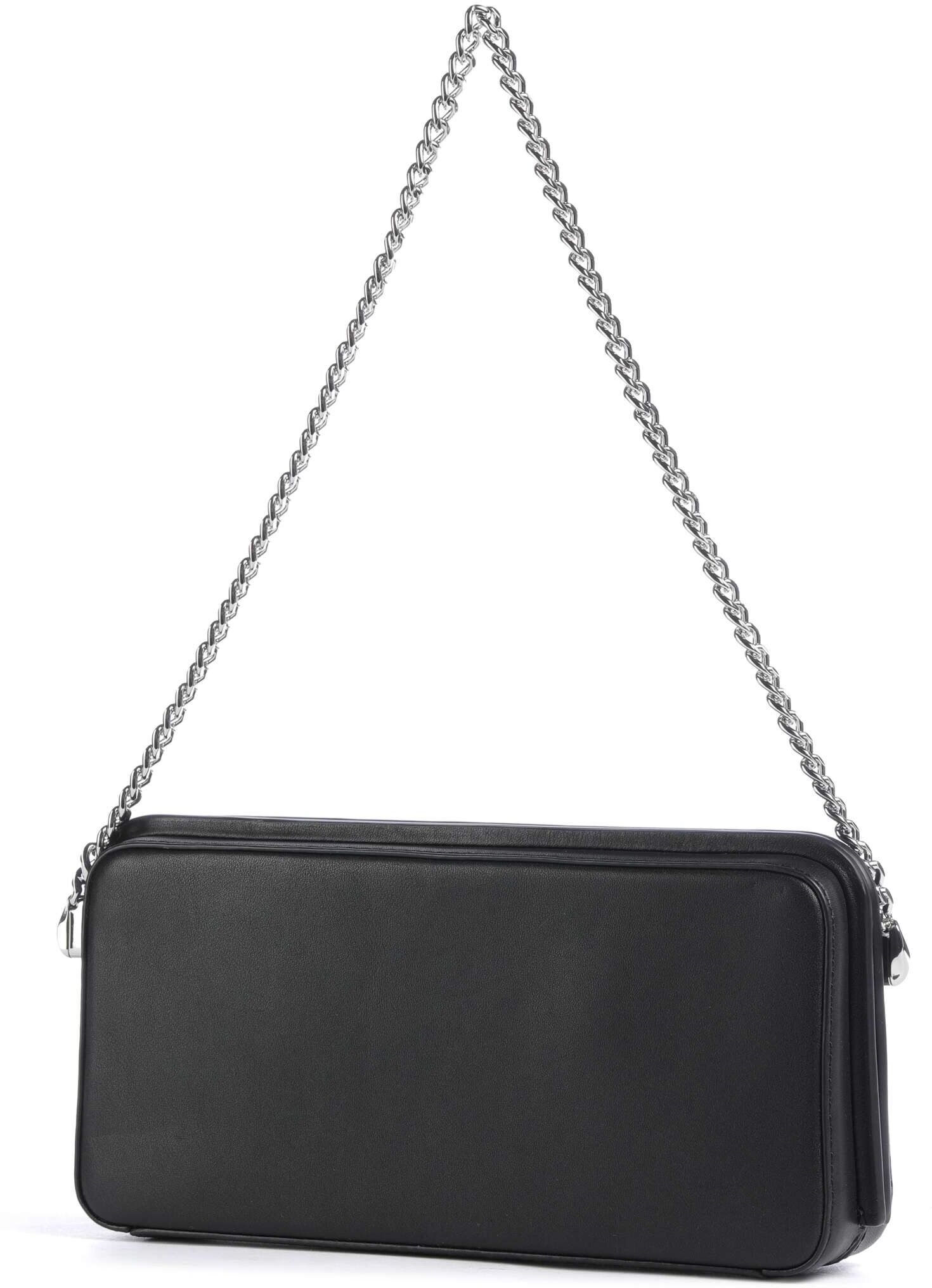 Michael Kors Goldie Schultertasche aus Leder, schwarz