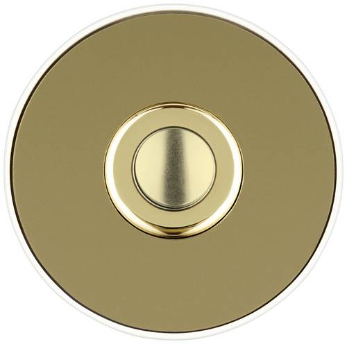 Grothe 64192 Klingel Messing, Weiß