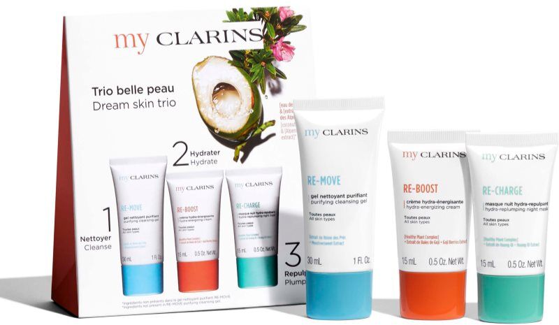 Clarins My Clarins Dream Skin Trio coffret cadeau pour peaux jeunes