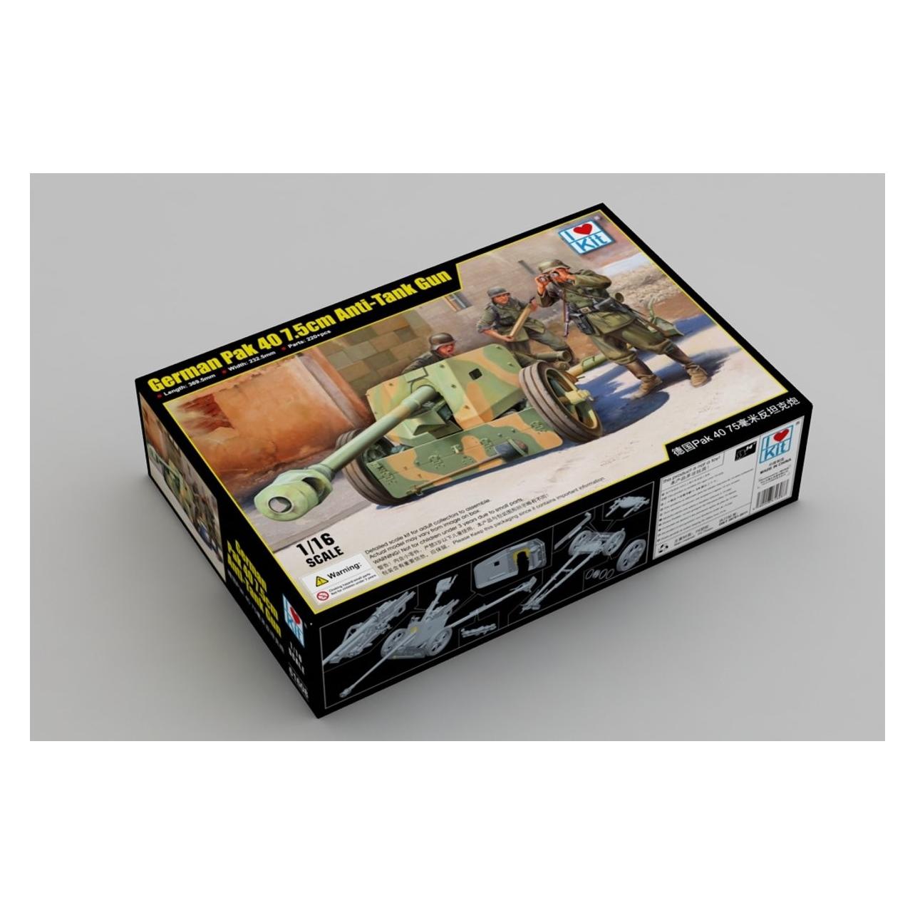 Trumpeter Cannone Anticarro Tedesco Pak 40 (TRUILO61608)
