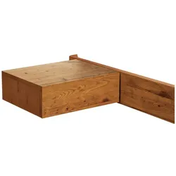 HASENA Nachttisch Caja Holz Braun Wildeiche