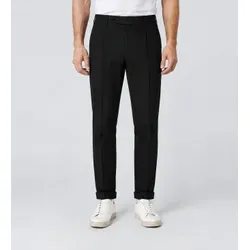 Berwich für Herren. ts1620x Retrolong Hose schwarz (54), Lässig, Baumwolle, Klassisch