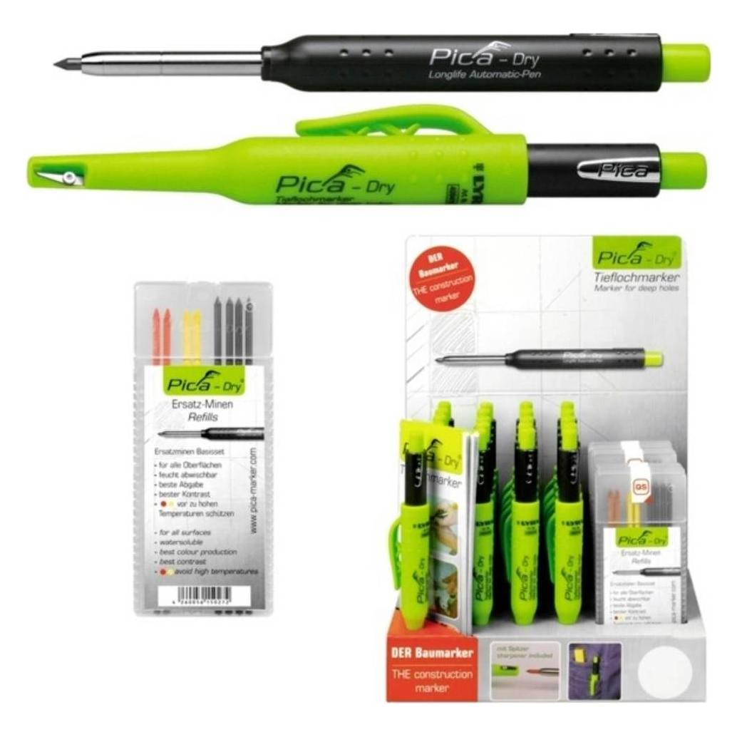 Alarm Werkzeuge 56036645 Tieflochmarker Graphit 1 St. (1x) (56036645)