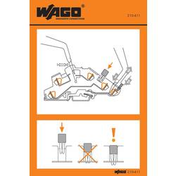 WAGO 210-411 Handhabungsaufkleber 100 St.