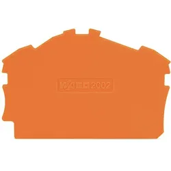 WAGO Abschluss-/Zwischenplatte orange 2002-6392