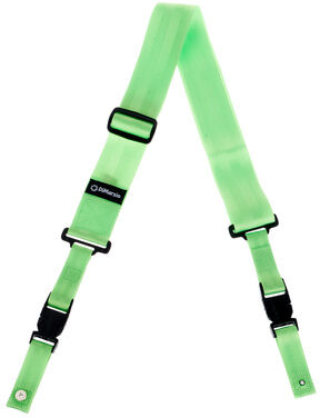 DiMarzio Clip Lock Strap DD2200GN Neon Green