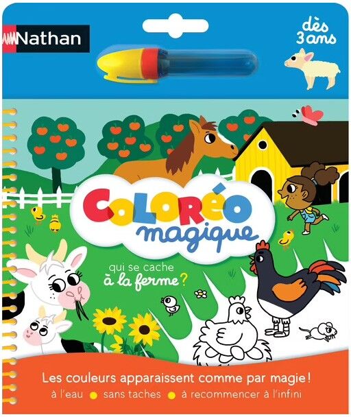 Coloréo Magique Ferme - Nathan
