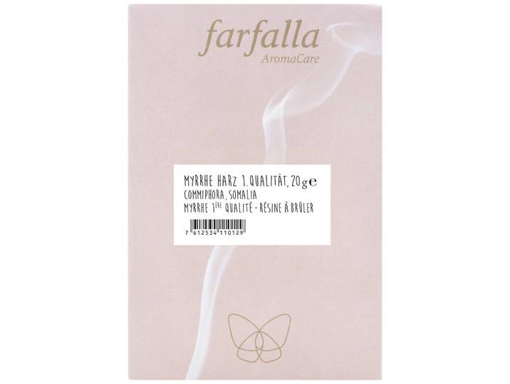 farfalla Myrrhe Harz, 1. Qualität 20g