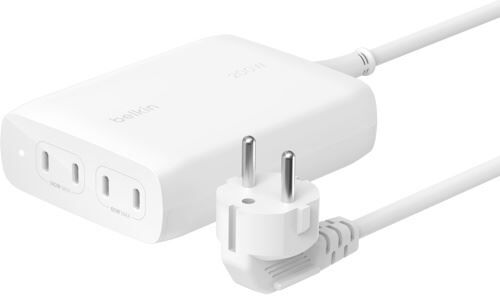 Belkin Carregador  BoostCharge Pro 4x USB-C GaN 200W - Branco