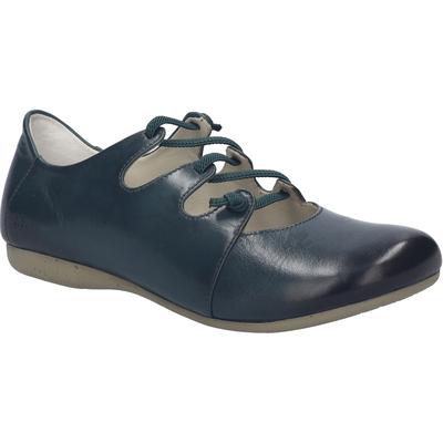 Slipper JOSEF SEIBEL "Fiona 04, petrol", Damen, Gr. 42, blau (petrol), Obermaterial: 100% Rindsleder Leather cow., Schuhe Slipper