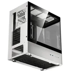 Darkflash Tech DarkFlash Computer Case HM1 ATX (No Fans) (ATX, ITX, Mini-ATX), PC Gehäuse, Weiss, Schwarz