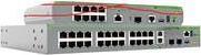 Allied Telesis CentreCOM GS970EMX GS970EMX/28 24 Anschlüsse Verwaltbar Layer 3 Switch - Gigabit-Ethernet, 10 Gigabit Ethernet - 10/100/1000Base-T, 10GBase-T, 10GBase-X - 3 Unterstützte Netzwerkschicht - Modular - Glasfaserleitung, Verdrilltes Doppelkabel - Rackmontage, Kompakt, Wall Mountable