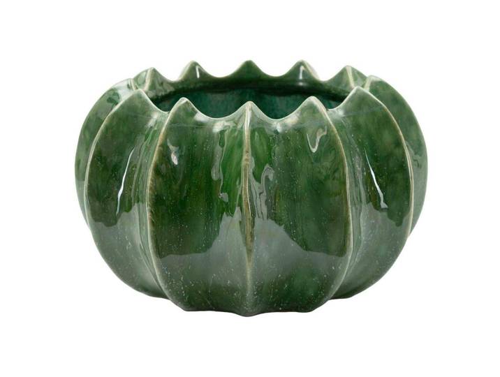 Vase Cactus Basket Grün B: 22 cm
