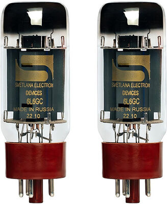 Svetlana 6L6GC Tubes Matched Quartett