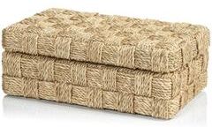 Zodax Taranto Natural Abaca Rope Decorative Box