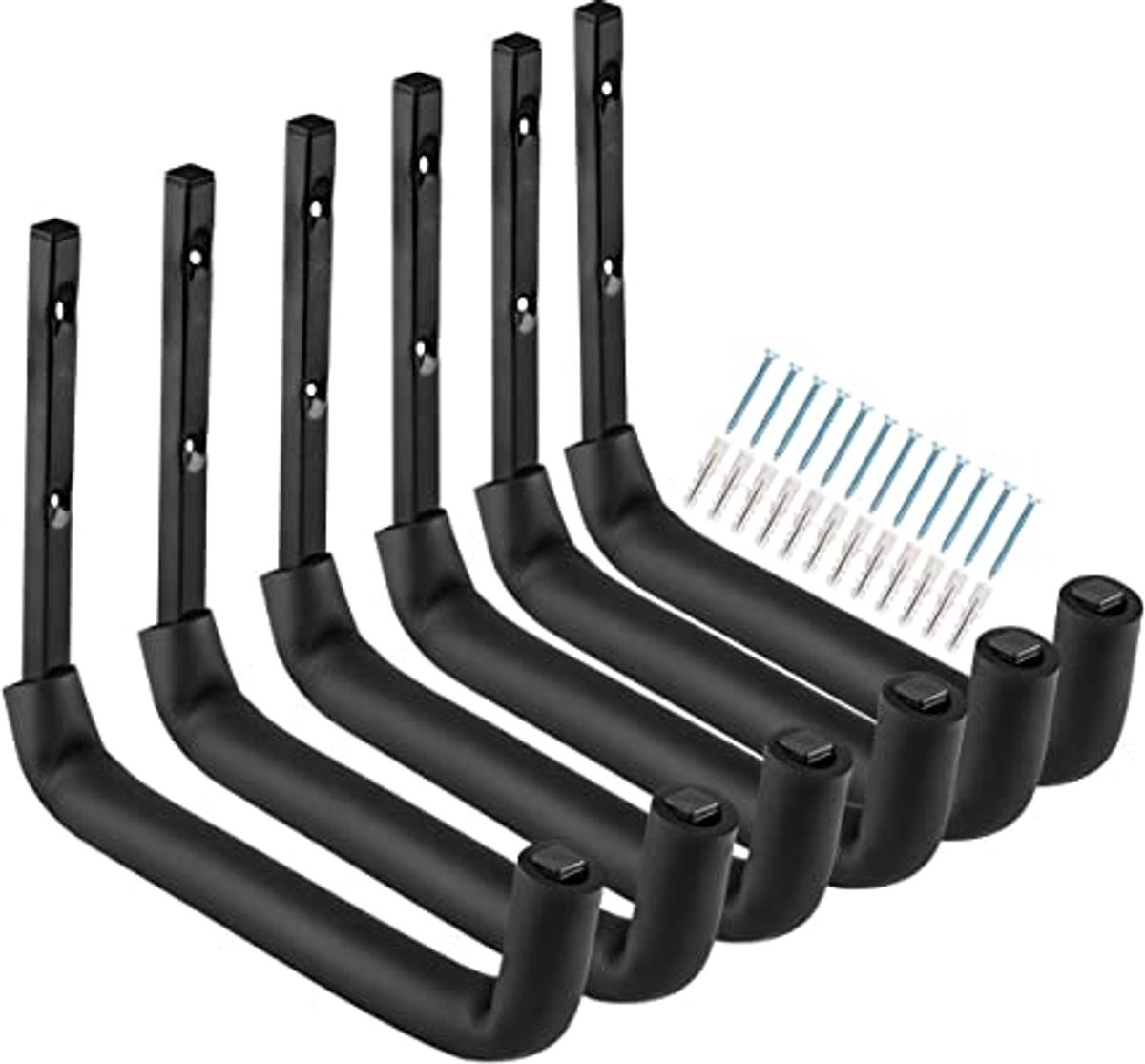 Heavy Duty Garagehaken voor Wandmontage voor Tuingereedschap en Fietsen