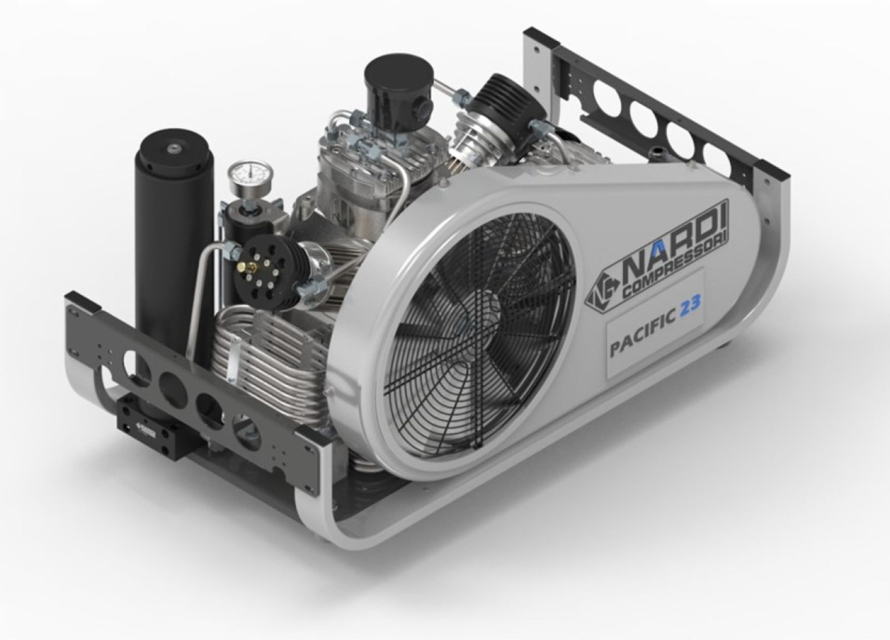 Aerotec Hochdruck-/Atemluftkompressor PACIFIC E 23 - 225 bar (201401024)