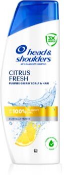 Head & Shoulders Citrus Fresh champô anticaspa 625 ml. Citrus Fresh
