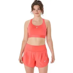 ASICS Damen BH ROAD COMPRESSION BRA, Größe L in Pink Pink