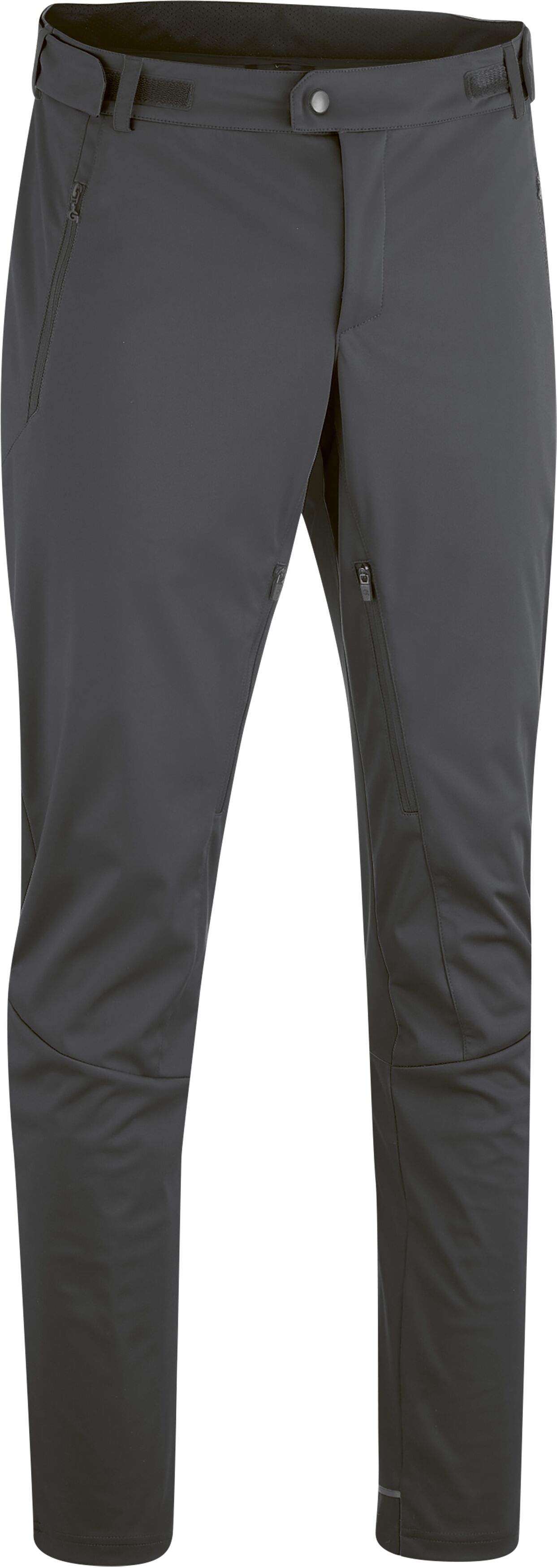 Fahrradhose GONSO "SKARN LIGHT M", Damen, Gr. 6XL, Normalgrössen, schwarz, 100% Polyester, Hosen Fahrradhose, lange Herren Radhose, Softshell-Hose mit Ventilation am Innenbein schwarz 6XL, Normalgrössen
