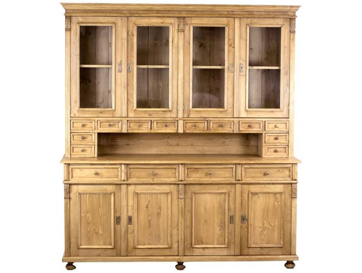 Wohnpalast Buffet Landhaus Buffet Schrank - Massivholz Kredenz