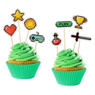 Muffindeko `Game On` Gaming Party 8 Picker