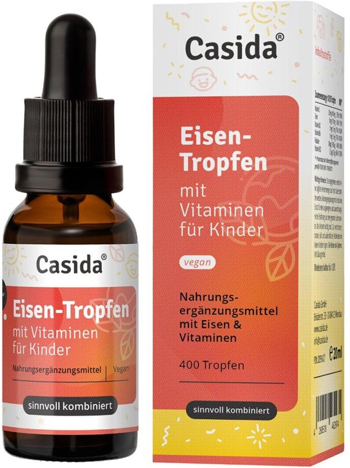 Casida Eisen Tropfen Kinder mit Vitaminen