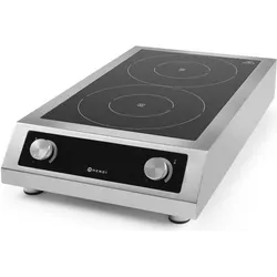 Hendi Induktionskocher 7000W, Kochplatte, Schwarz