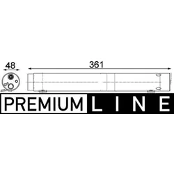 Trockner Klimaanlage MAHLE AD 95 000P für Mercedes-Benz Sprinter 3,