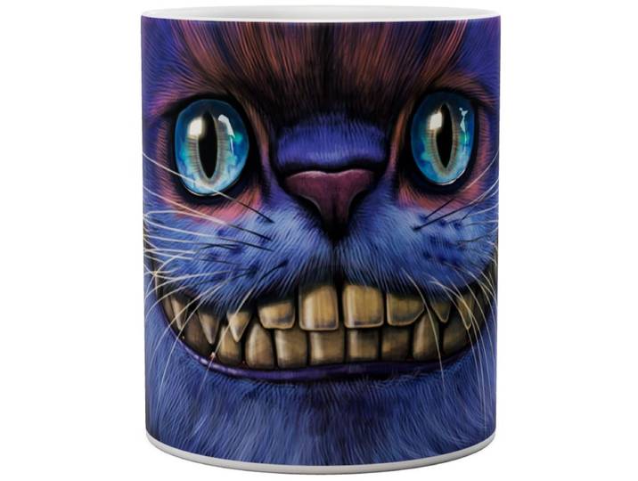 Big Face Cheshire Cat - Mok 440ml 440