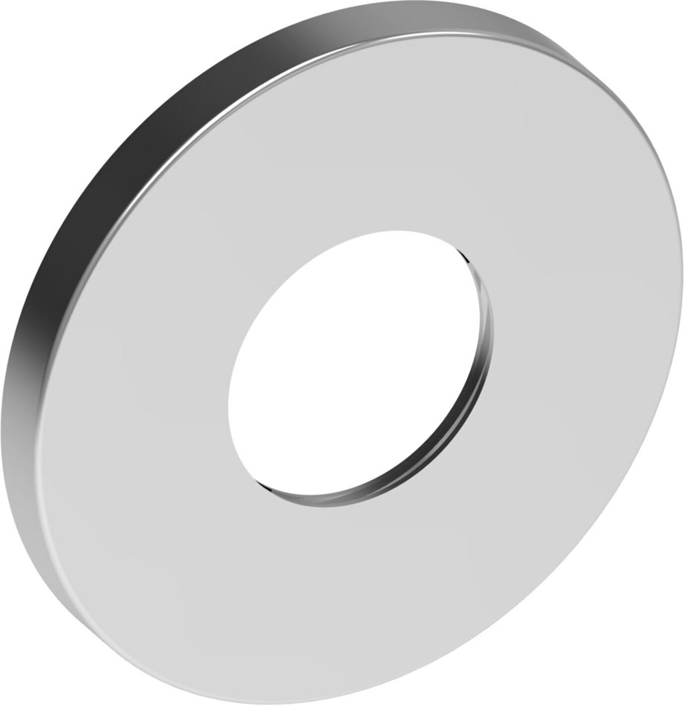 Keuco Wandrosette IXMO 105mm, rd, f THM, UP, alu./finish (59553170091)