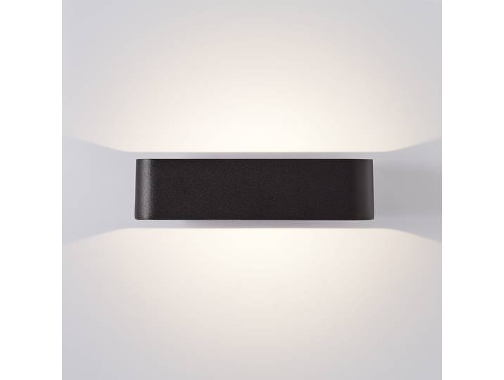 Applique murale LED Golda 22 x 13cm Noir