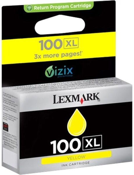 Lexmark 100XL (14N1071E) - Gelb - Druckerpatrone - Hohe Kapazität