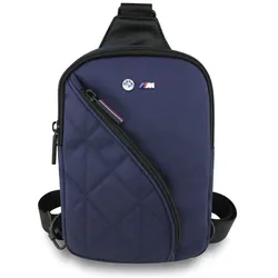 BMW nylonová kapsa a Metall- Logo - crossbody Kabelka für das Handy (dunkel blau)