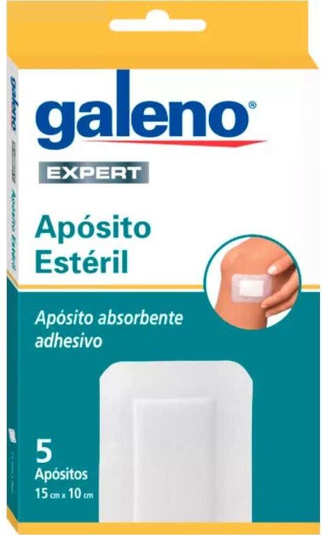 GALENO Apósito Estéril 15x10 cm 5 uds