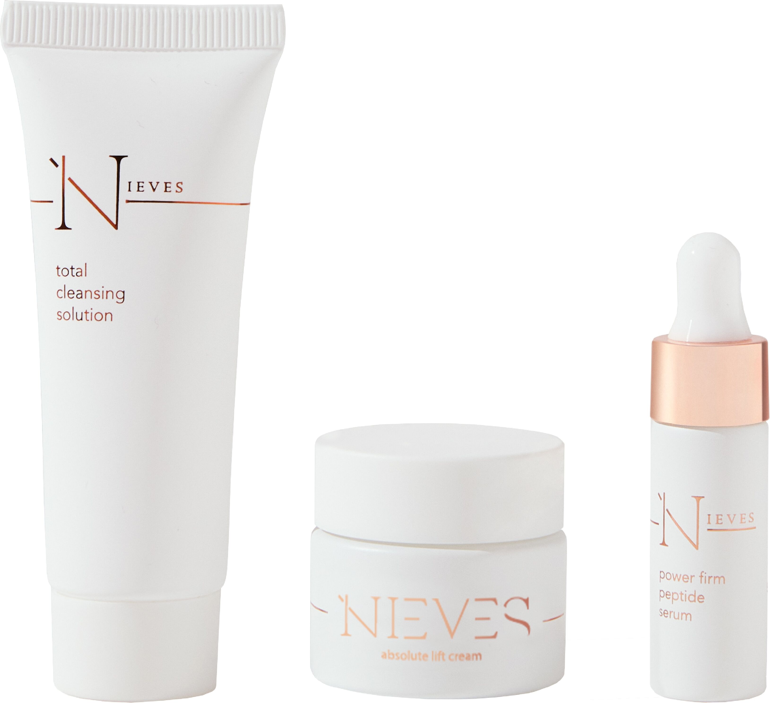 NIEVES by Nieves Álvarez Set viaje Mini Skincare Essentials .